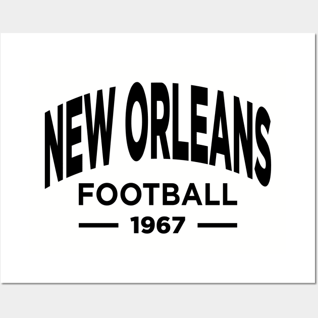 New Orleans Saints Football Wall Art by Fourteen21 Designs